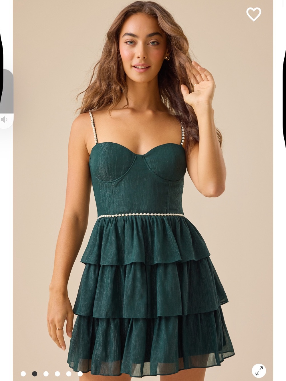 Tasha Pearl mini Dress new with tags Altar’d state